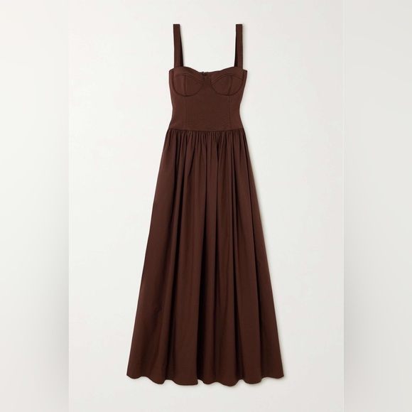 Esse Studios Dresses & Skirts - Esse Studios Net Sustain Knitted and Organic Cotton poplin Maxi Dress